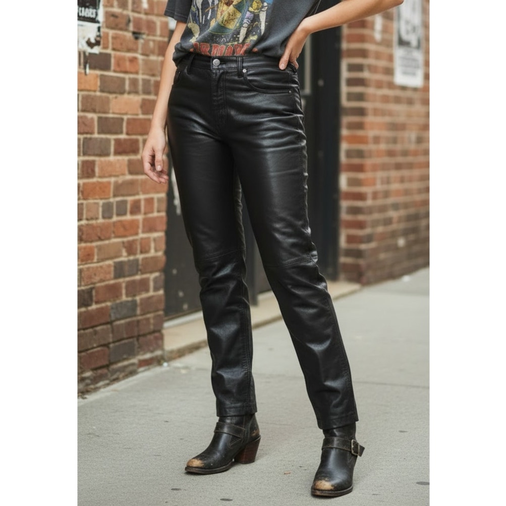 Vintage Berman’s Genuine Leather Pants